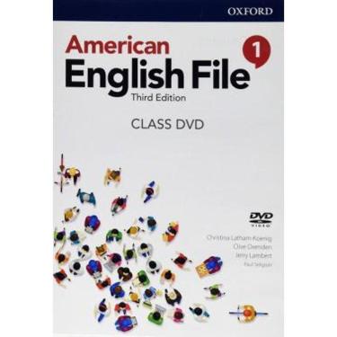 Imagem de American English File 1 - Class Dvd - Third Edition
