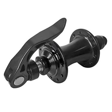 Imagem de Generic Roda de bicicleta dobrável cubo dianteiro de bicicleta 20 furos, liga de alumínio, 74 mm de largura, cubo dianteiro dobrável de bicicleta