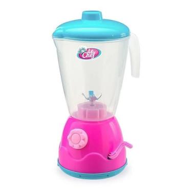Imagem de Liquidificador De Brinquedo Le Chef Rosa C/ Azul Sem Acessórios - Usua