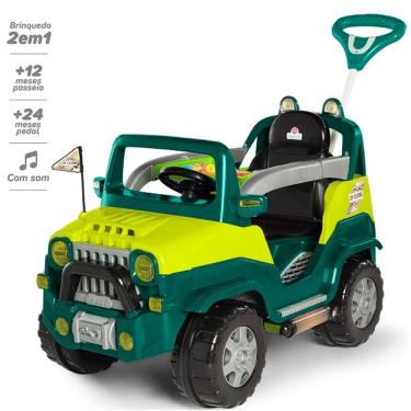 Imagem de Carrinho de Passeio Pedal Diipi Verde Calesita 1027