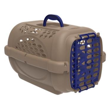 Imagem de Caixa De Transporte Para Cães E Gatos Panther Gold Nº 2 - Azul - Plast