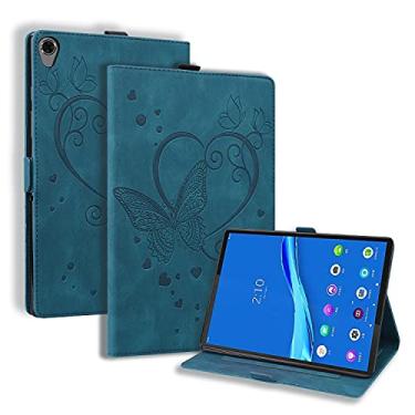 Imagem de YUNCHAO Caixa de telefone Para Lenovo Tab M8 / M8 TB-8505F Love Butterfly Padrivefly Caso de couro horizontal com suporte capa para celular