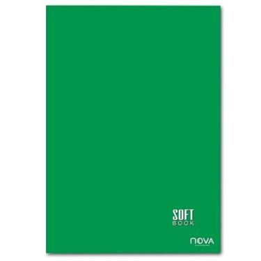 Imagem de Caderno Nova Capa Dura 1/4 Com 48 Folhas Contém 5 Cadernos Verdes - No