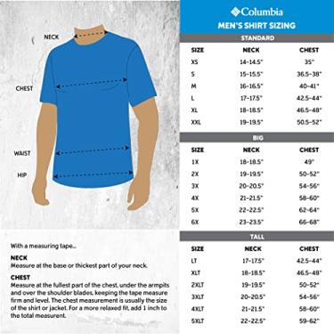 Imagem de Camisa de pesca masculina Columbia PFG Tamiami Ii de manga curta, Fossil - Legacy, Medium