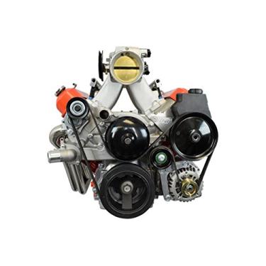 Imagem de Suporte para bomba de direção e suporte de alternador LS de montagem baixa – Compatível com LS1 Camaro Z28, fórmula Firebird Trans Am WS6 LSX LS1 LS6 551669-2
