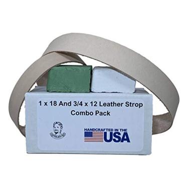 Imagem de TAMROD HOLDINGS LLC - Cinto de Polimento de Couro - 1,9 cm x 30,5 cm e 2,5 cm x 45,7 cm - Ken Onion Workshark, WSKTSKO e Ken Onion Blade Grinder - Fixação WSSO81112