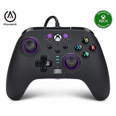 Imagem de Controle com fio PowerA para Xbox Series X|S e Xbox One, Purple Hex