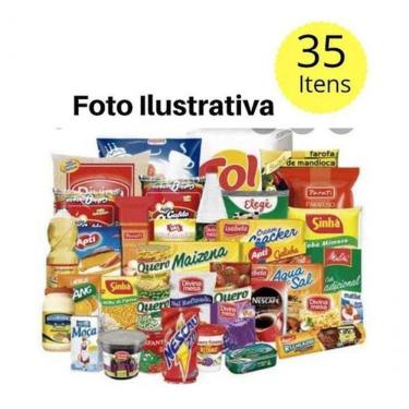 Imagem de Cesta Básica Completa -35 Itens ( Qualidade) -envio Imediato