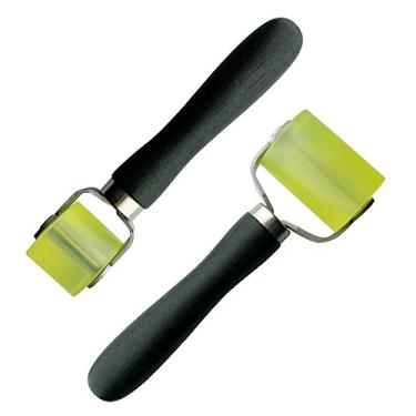 Imagem de 2 peças de rolo de rodinhas de aplicação de isolamento de som para veículo 5 cm e 3 cm com alça