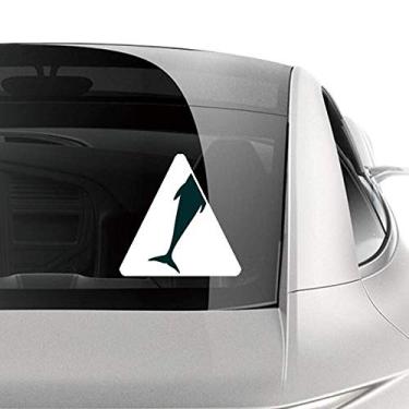 Imagem de Blue Ocean Docile Streamline Dolphin Adesivo para carro motocicleta bicicleta bagagem decalque