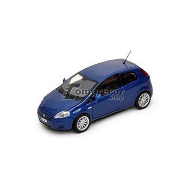 Imagem de Miniatura Fiat Grand Punto Azul Motormax 1/24