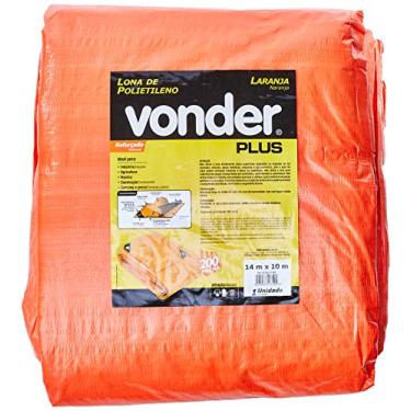 Imagem de Vonder, Lona Reforçada De Polietileno Laranja 14 M X 10 M Plus.