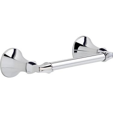 Imagem de Delta Faucet Suporte de papel higiênico Ashlyn, cromado, acessórios de banheiro, 76450