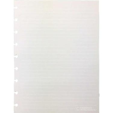 Imagem de Refil de Folhas Para Caderno Inteligente, Médio, Pauta Branca, 172x231 mm, 90 Gramas, 50 Folhas