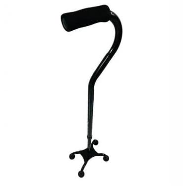 Imagem de Bengala Tipo Curva 4 Pontas Regulável Ortopédica Supermedy