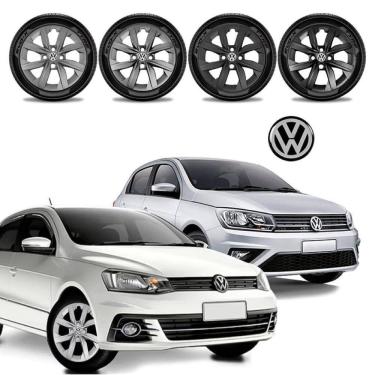 Imagem de Jogo calota Vw Gol G7 G8 2019 2020 2021 Aro 14