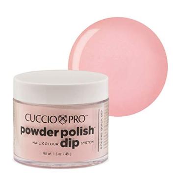 Imagem de Cuccio Esmalte em pó colorido - Laca para manicure e pedicure - Pó altamente pigmentado que é finamente moído - Acabamento durável, cor rica impecável - Fácil de aplicar - Rosa pétala - 45 g