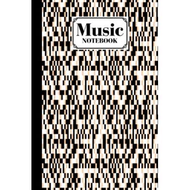 Imagem de Music Notebook: Rectangular Music Notebook, Music Writing Notebook | Blank Sheet Music Notebook, 120 Pages, Size 6" x 9" by Sandy Rau