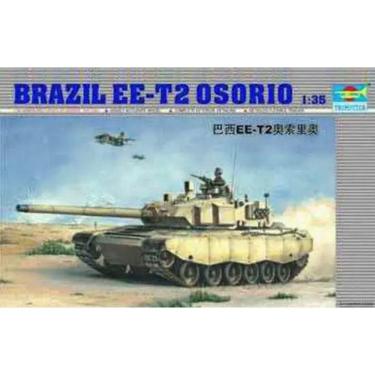 Imagem de Tanque Brasil Ee-72 Osorio Trumpeter, 1:35 Plastimodelismo