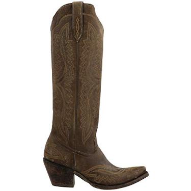 Imagem de Ariat Bota feminina Casanova até o joelho, Marrom envelhecido naturalmente, 40