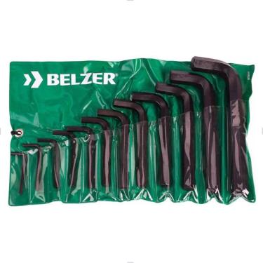 Imagem de Conjunto de Chaves Allen Longa 12pçs 5/32" a 7/8" 220902BR Belzer