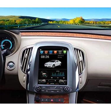 Imagem de Rádio Android 10 Head Unit para Buick Lacrosse 2009-2013 10,4 polegadas Tesla Style Stereo IPS Touch Screen 2+32GB Carplay WiFi GPS Navegação Câmera Livre