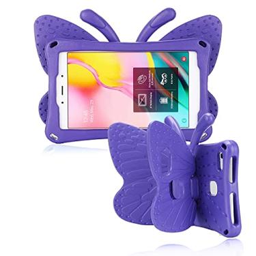 Imagem de JGY Capa para tablet Lenovo Tab M9 2023 infantil para crianças, linda borboleta, capa completa de espuma vinílica acetinada, capa robusta para Lenovo Tab M9 com suporte para lápis, à prova de choque