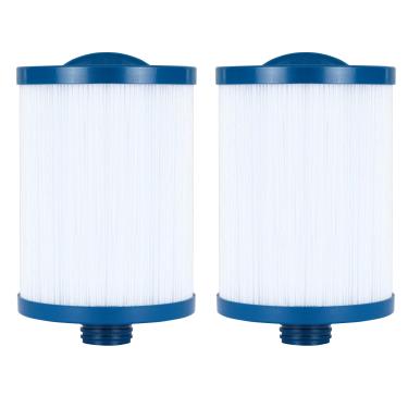 Imagem de TALANDO Pacote com 2 peças de substituição para filtro de spa PWW50P3 (rosca grossa de 3,8 cm), Unicel 6CH-940, 817-0050, Filbur FC-0359, 25252, 378902, 03FIL1400, 45 m² Parafuso no filtro de banheira