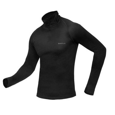Imagem de Blusa Zip Thermoskin - Masculino CURTLO P Preto