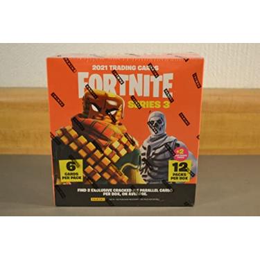 Imagem de 2021 Panini Fortnite Series 3 Mega Box 12 Packs