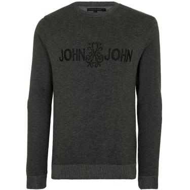 Imagem de Suéter Tricot John John Logo Masculino-Masculino