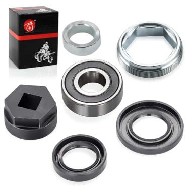 Imagem de Suporte de vedação de rolamento de haste de direção porca e ferramenta de remoção Para YAMAHA Banshee Big Bear Bruin Grizzly Kodiak Warrior Raptor Wolverine 350 400 450 600 660 700 YFZ450 YFB250