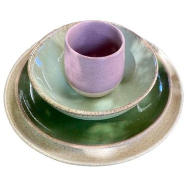 Imagem de Esmalte para Ceramica Gaia - Alta Temperatura - Tipo Reagente e Brilhante- Kit K13 GARDEN (4 litros, imersão)