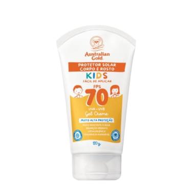 Imagem de AUSTRALIAN GOLD PROTETOR CORPORAL GEL CREME KIDS FPS 70 120g