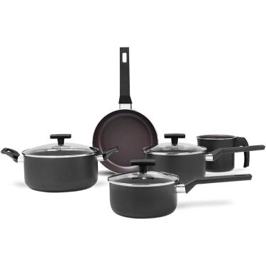 Imagem de Jogo de Panelas Antiaderente Ceramic Life 5 Peças Preserve C