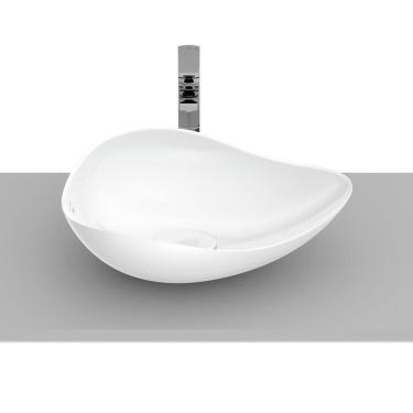 Imagem de Kit 3 Cubas de Apoio Oval 54x37,5cm Ruy Ohtake Roca Branco