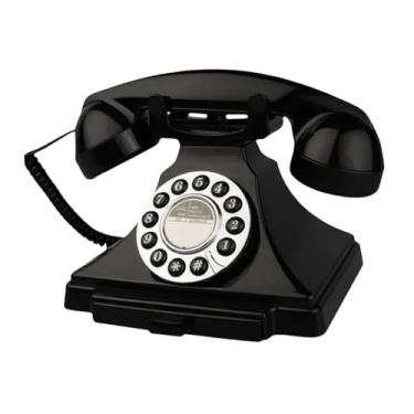 Imagem de Esquirla Áudio Livro de Visitas Telefone áudio Livro de Visitas Gravação de Telefone Mensagens de áudio Mesa Telefone para Bar Escritório Aposentadoria Festa a, Preto