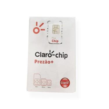 Imagem de Chip Claro Kit C/ 10 Un Ddd Autom 3g/4g/5g Com 10,00 Recarga