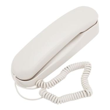 Imagem de Telefone Fixo Montado na Parede retrô, Telefone de Parede Tradicional Com Som Cristalino, Fácil de Instalar na Parede para Hotéis, Escritórios, Residências, Amplamente Compatível