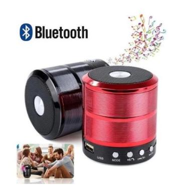 Imagem de Mini Caixa De Som Bluetooth Fm Micro Sd USB Auxiliar Top - Altomex, Ve