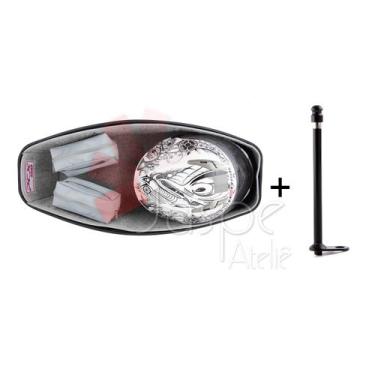 Imagem de Forração Pcx 150 Forro Premium Baú 19 20 Cinza + 1 Antena - Jaspe Atel