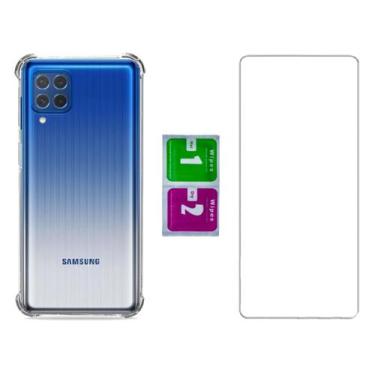 Imagem de Capa Capinha Anti Impacto Para Galaxy M62 + Pelicula Vidro - Mustangsh