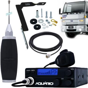 Imagem de Radio Px 40 Canais Antena 2,70m Cabo 5,5m Suporte Carona Dianteiro For