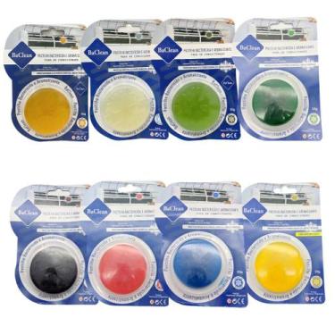 Imagem de Kit 8 Pastilhas Bactericidas Aromatizantes Ar Condicionado - BaClean