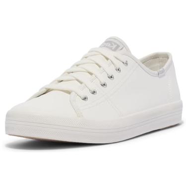 Imagem de Keds Tênis feminino Kickstart Chambray listrado, azul-marinho, Branca de Neve, 37 BR