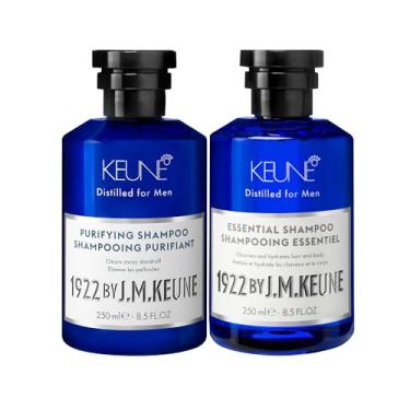 Imagem de Kit Keune 1922 By J.M. Purifying Essential Shampoo Barba Corpo (2 produtos)