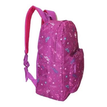 Imagem de Mochila Florida Feminina Rabisk Costas Preta Cores Floral