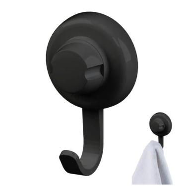 Imagem de Cabide Gancho Multiuso Com Ventosa Para Toalhas Objetos Utensílios Coz