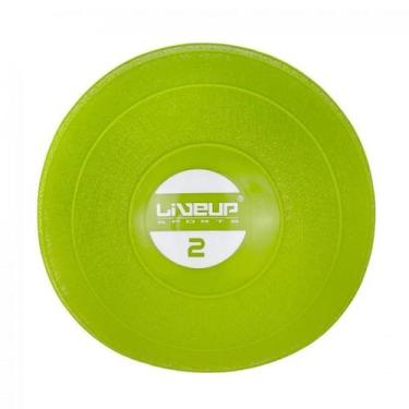 Imagem de Bola Peso Heavy Tonning Ball 2kg Liveup, Verde