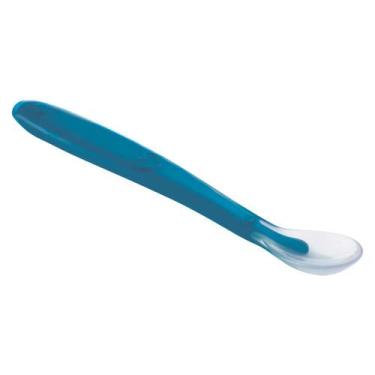 Imagem de Colher Macia de Silicone p/ Bebê +6meses Livre de BPA - MultiKids